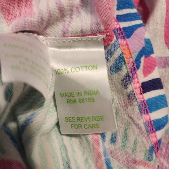 Lilly Pulitzer girls XL 12-14 Octavia Maxi Dress One Shoulder Ruffle - Picture 6 of 7